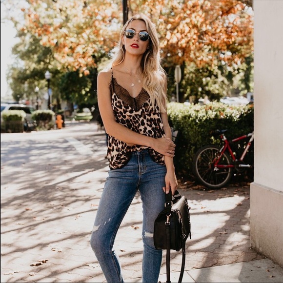 RE- STOCK “Nala” Leopard cami - Picture 2 of 7